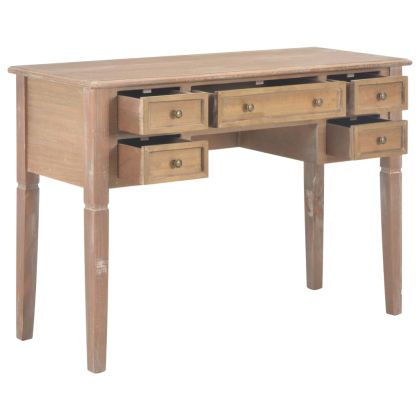 280072 Writing Desk Brown 109,5x45x77,5 cm Wood