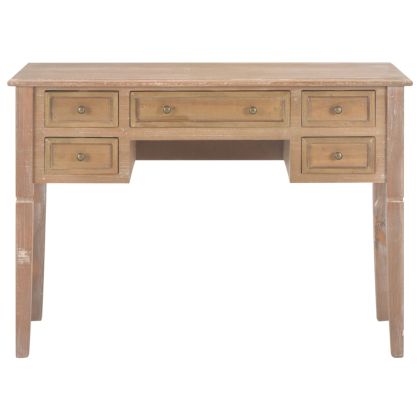 280072 Writing Desk Brown 109,5x45x77,5 cm Wood