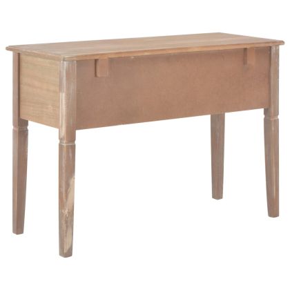 280072 Writing Desk Brown 109,5x45x77,5 cm Wood