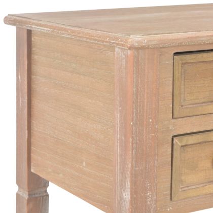 280072 Writing Desk Brown 109,5x45x77,5 cm Wood