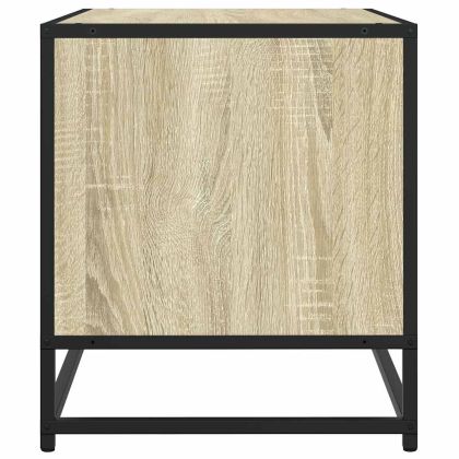 ТB шкаф, дъб сонома, 61x40x46 см, инженерно дърво и метал