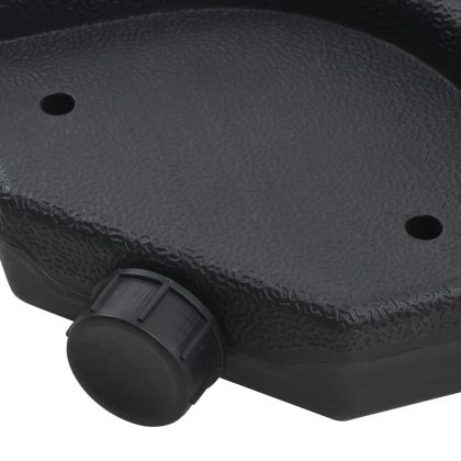 Градински чадър, с преносима основа, пясъчен