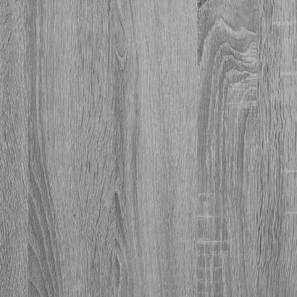 Стенни рафтове 2 бр сив сонома 50x15x50 см инженерно дърво