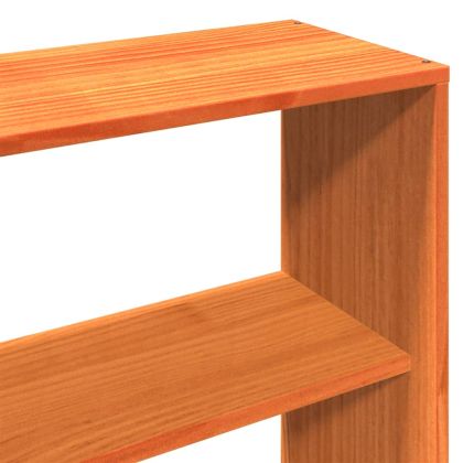 Рамка за легло без матрак, восъчнокафяв, 180x200 см, бор масив