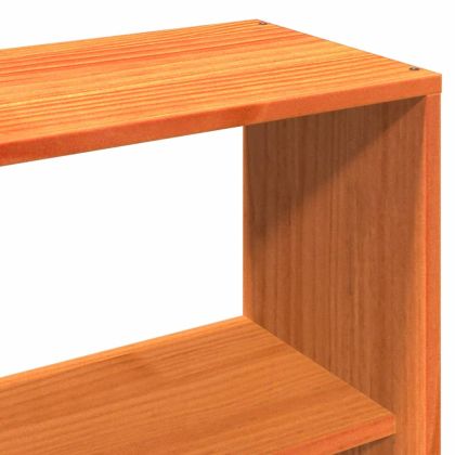 Рамка за легло без матрак, восъчнокафяв, 160x200 см, бор масив