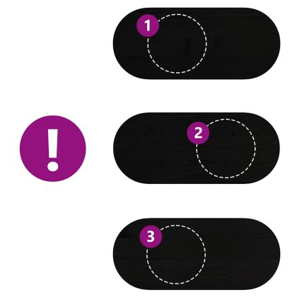 Плот за маса, тъмнокафяв, 140x60x2 см, дъб масив, овална