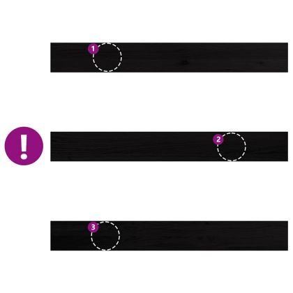 Прозоречни первази, 2 бр, тъмнокафяви, 120x15x2 см, дъб масив