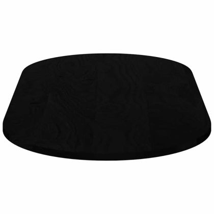 Плот за маса, тъмнокафяв, 120x60x2 см, дъб масив, овална