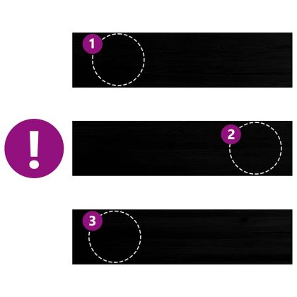 Прозоречни первази, 2 бр, тъмнокафяви, 160x40x2 см, дъб масив