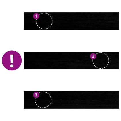 Прозоречни первази, 2 бр, тъмнокафяви, 110x20x2 см, дъб масив