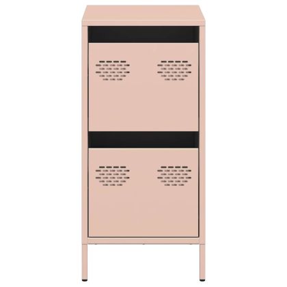 Бюфет, розов, 35x39x73,5 см, студеновалцувана стомана