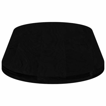 Плот за маса, тъмнокафяв, 140x60x4 см, дъб масив, овална