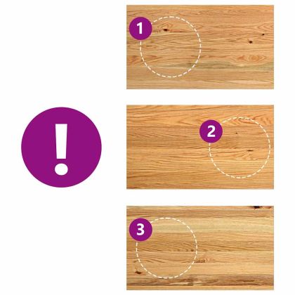 Прозоречни первази, 2 бр, светлокафяви, 70x40x2 см, дъб масив