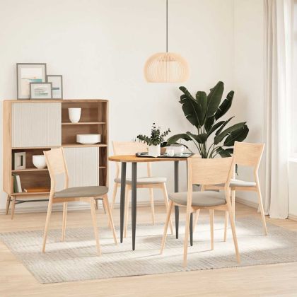 Плот за маса, светлокафяв, 80x40x2 см, дъб масив, овална