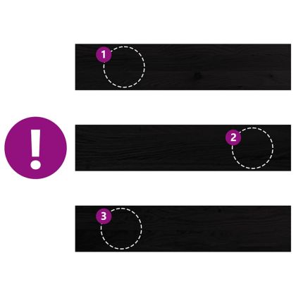 Прозоречни первази, 2 бр, тъмнокафяви, 70x15x2 см, дъб масив