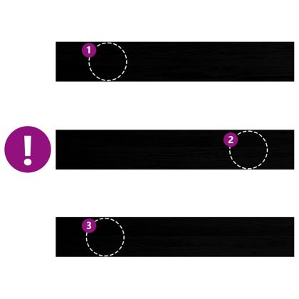 Прозоречни первази, 2 бр, тъмнокафяви, 120x20x2 см, дъб масив