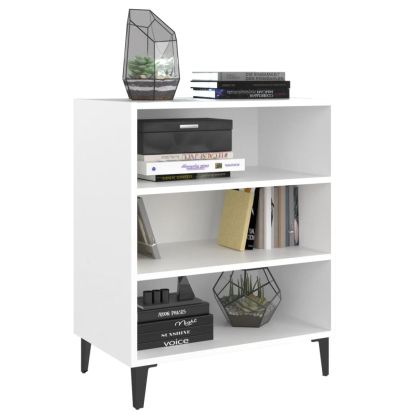 Бюфет бял 57x35x70 см инженерно дърво