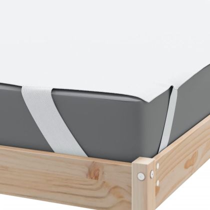 Протектор за матрак, бял, 180x220 см, водоустойчив