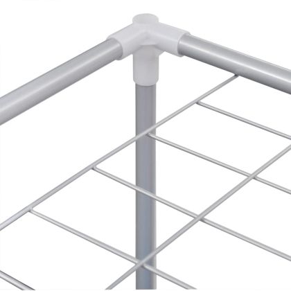 Кош за сортиране на пране 2 секции 2 бр с горен рафт за сушене