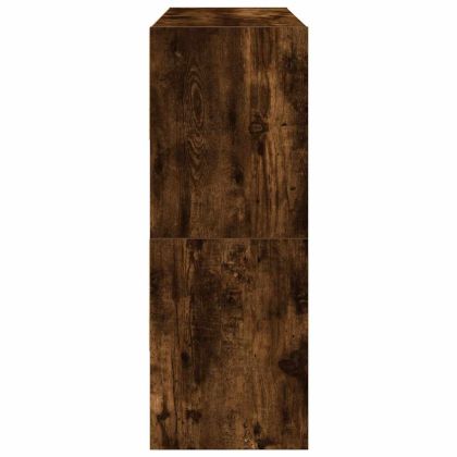 Поставки за обувки, 2 бр, стифируеми, опушен дъб, 89,5x30x40 см