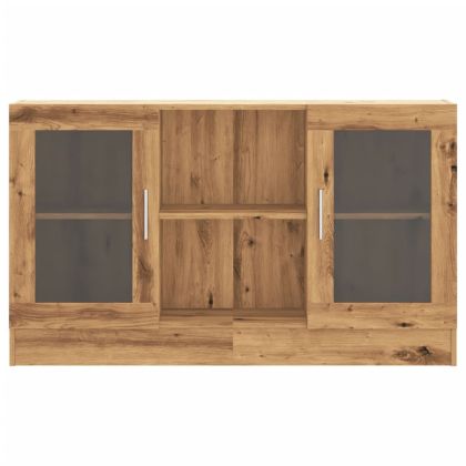 Сайдборд, дъб артизан, 120x30,5x70 см, инженерно дърво