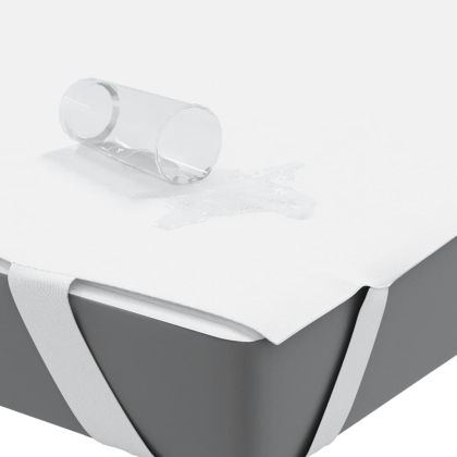 Протектор за матрак, бял, 80x200 см, водоустойчив