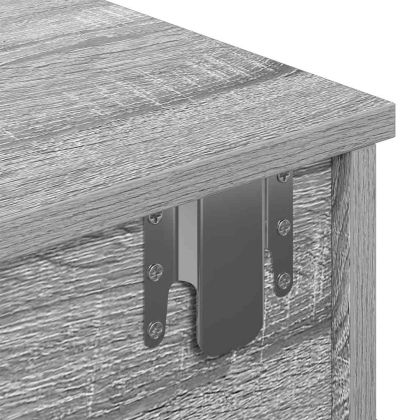 Стенен рафт с чекмеджета 100x37,5x19 см инженерно дърво