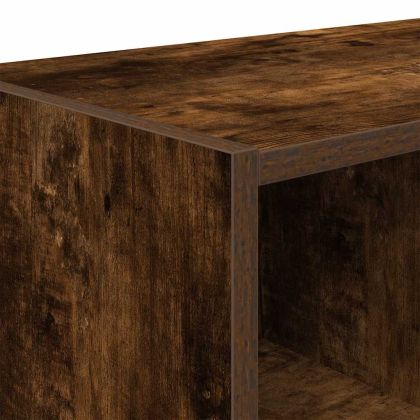 Стелаж за обувки, стифиращи, опушен дъб, 89,5x30x40 см