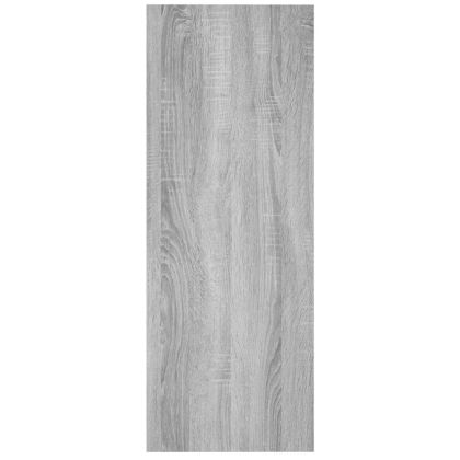 Конзолна маса, сив сонома, 105x30x80 см, инженерно дърво