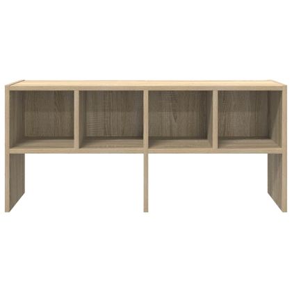 Стелаж за обувки, стифиращи, дъб сонома, 89,5x30x40 см