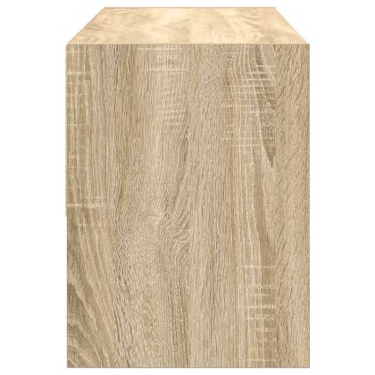 Стелаж за обувки, стифиращи, дъб сонома, 89,5x30x40 см