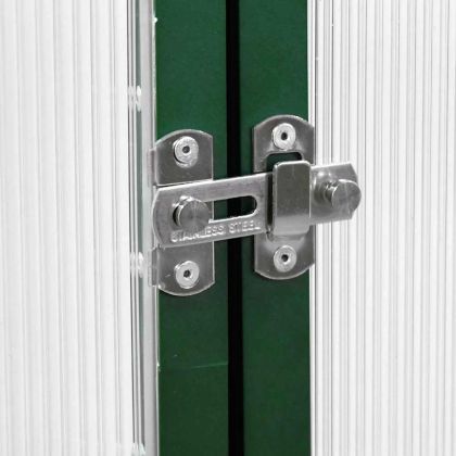 Оранжерия с основа рамка зелен 224x169x195 см алуминий