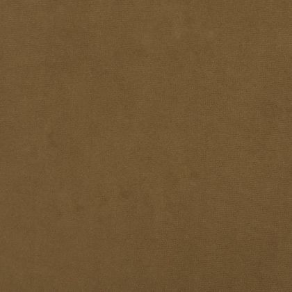 Релакс стол с табуретка, кафяв, кадифе