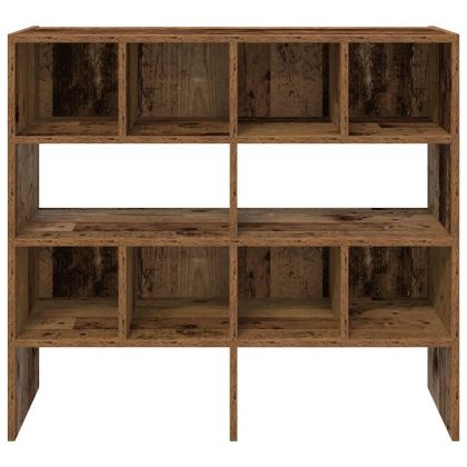 Поставки за обувки, 2 бр, стифируеми, старо дърво, 89,5x30x40см