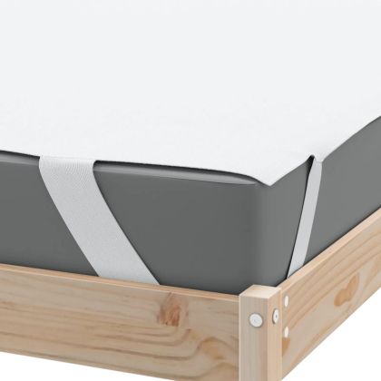 Протектор за матрак, бял, 90x220 см, водоустойчив