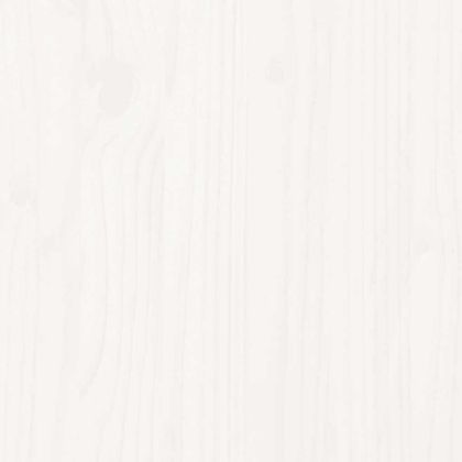 Дървена коледна елха за декорация бял 180 см борово дърво масив