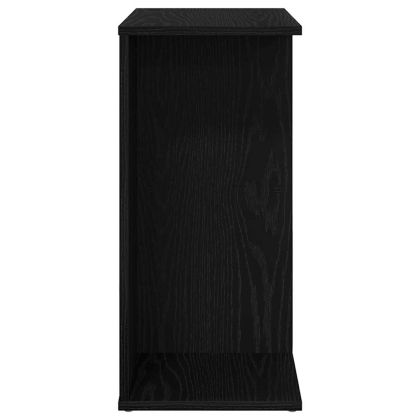 Нощни масички, 2 бр, черни дъб, 46,5x29x61 см, инженерно дърво