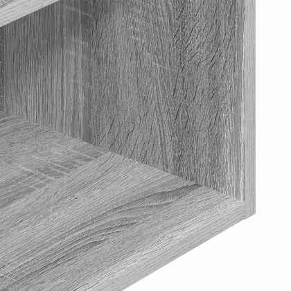 Нощно шкафче с чекмедже, сив сонома, 35x34x66,5 см