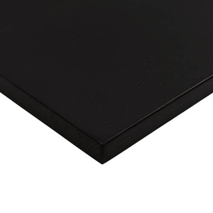 Плот за бюро, тъмнокафяв, 120x50x2,5 см, дъб масив, правоъгълна