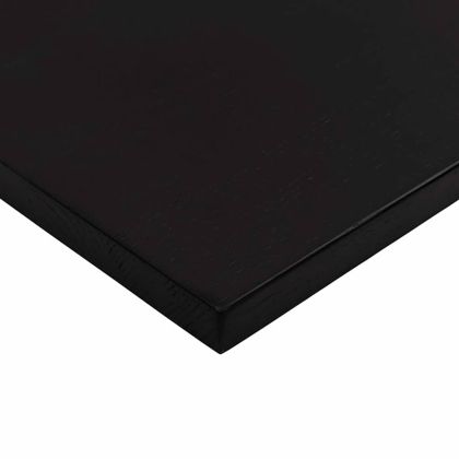 Плот за бюро, тъмнокафяв, 120x60x2,5 см, дъб масив, правоъгълна