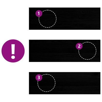 Прозоречни первази, 2 бр, тъмнокафяви, 80x30x2 см, дъб масив