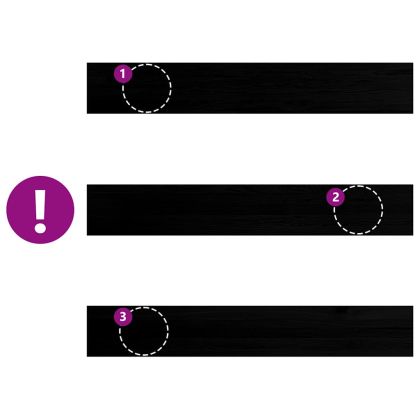 Прозоречни первази, 2 бр, тъмнокафяви, 160x30x2 см, дъб масив