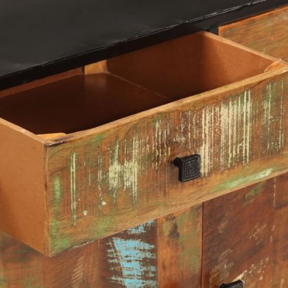 Бюфет 140x35x70 см регенерирано дърво масив и масив