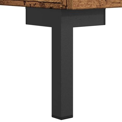 ТВ шкаф, старо дърво, 150x30x44,5 см, инженерно дърво