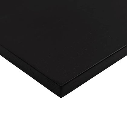 Плот за бюро, тъмнокафяв, 100x60x2,5 см, дъб масив, правоъгълна