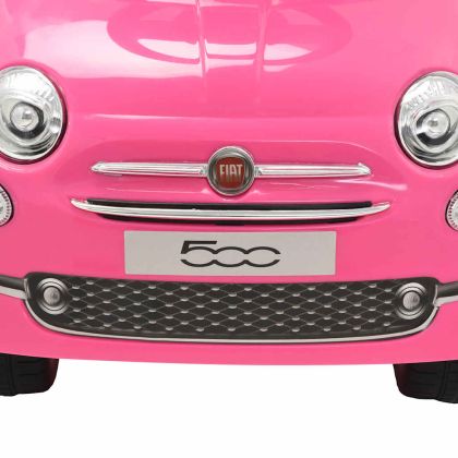 Детска кола за яздене "Fiat 500" розова