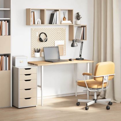 Плот на бюро 120x50x2,5 cm необработен масивен дъб правоъгълна