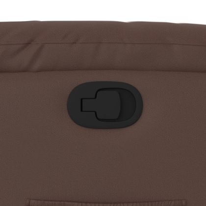 Наклоняем стол, кафяв, изкуствена кожа