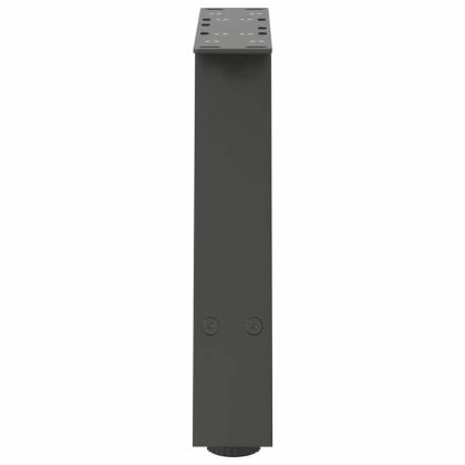 Крака за масичка за кафе, А-образни, 2 бр., антрацит, 30x(30-31) см, стомана