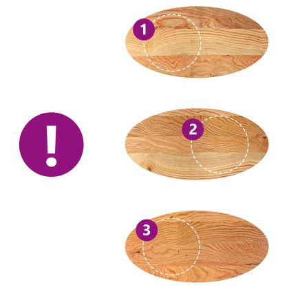 Плот за маса, светлокафяв, 100x50x2 см, дъб масив, овална